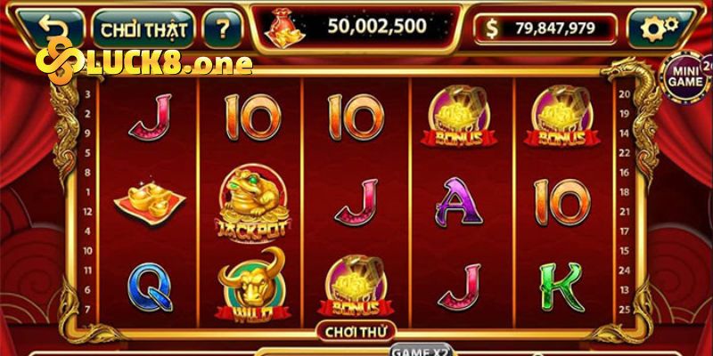 Quy luật chơi game nổ hũ uy tín Luck8