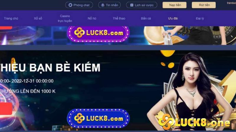 Ưu điểm nạp tiền ngân hàng Luck8