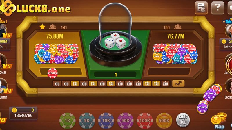 Game tài xỉu uy tín Luck8 có tỷ lệ ăn thưởng cực cao