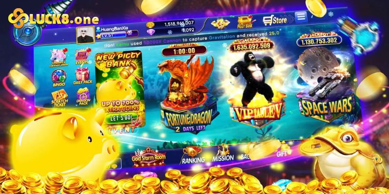 App game bắn cá Luck8 mang đến những trải nghiệm thú vị cho người chơi