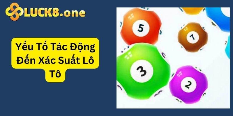 Các nhân tố tác động đến kết quả xác suất lô tô